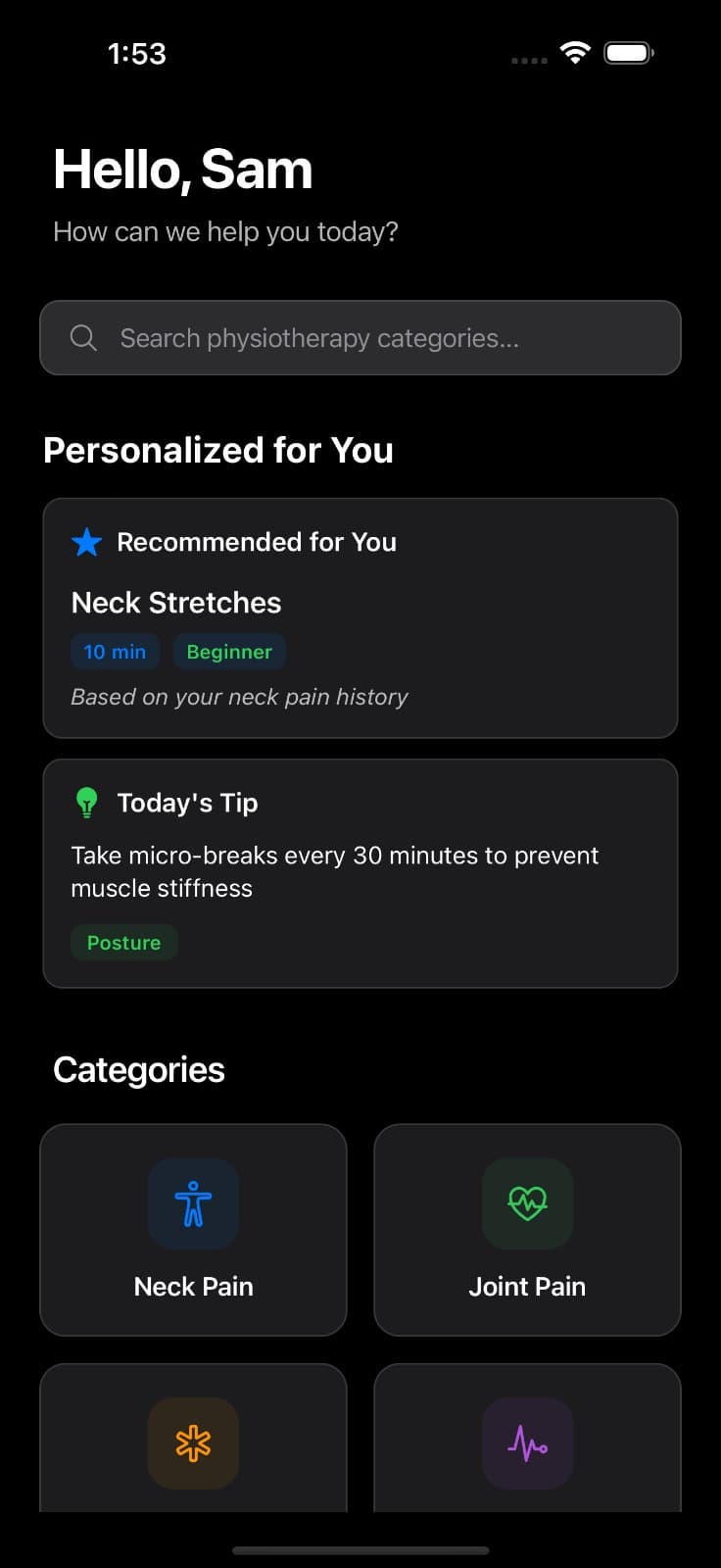 Health Dashboard